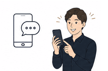 お問い合わせイラスト